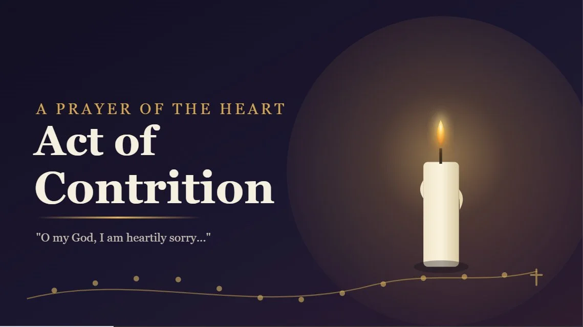 Steps to Perform Act of Contrition Prayer